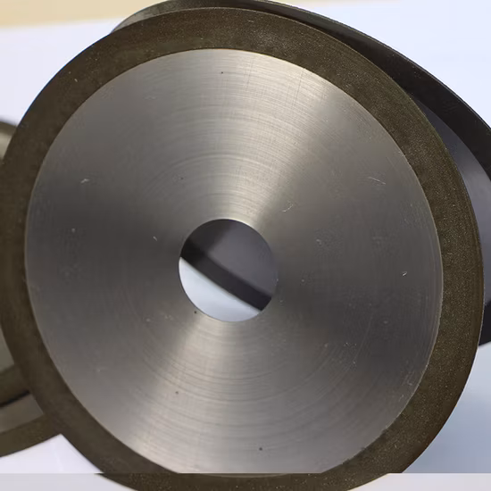 Disco de corte de diamante adherido a resina/metal de alta calidad, corte y muela abrasiva para vidrio