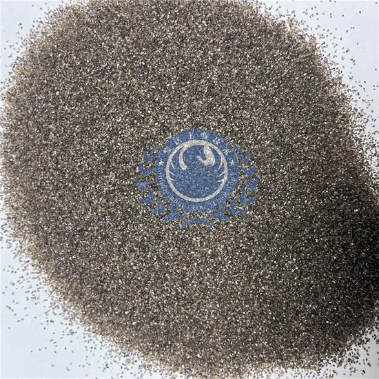 Óxido de aluminio marrón de alta fábrica/Al2O3/Bfa/ Óxido de aluminio fundido marrón